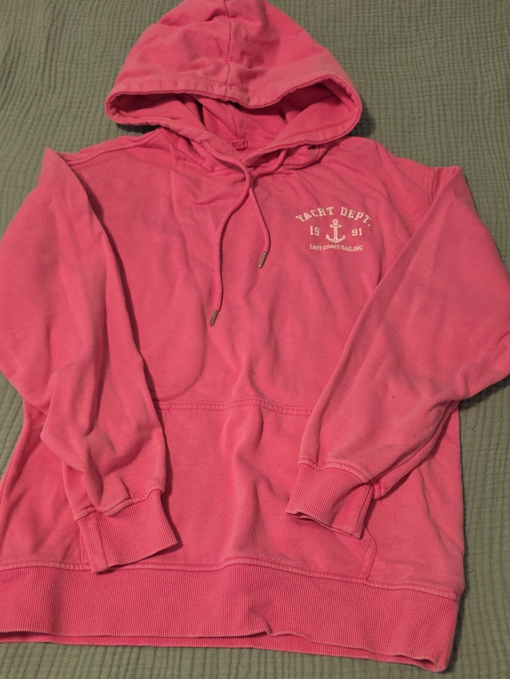 Classic Garage Hoody In Street Pink Yacht Dept.